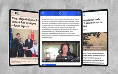 Our expert Ilse van Liempt on the news (dutch)