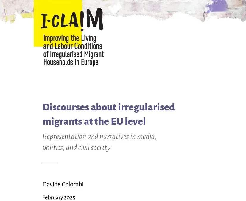 Discourses about irregularised migrants at the EU level