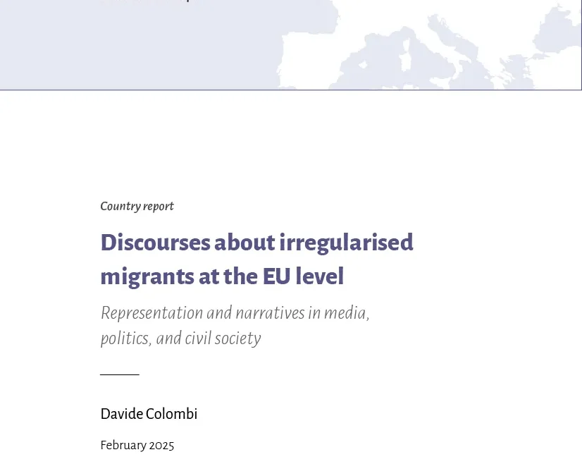 Discourses about irregularised migrants at the EU level