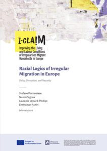 Cover Racial logics of irregular migration in Europe