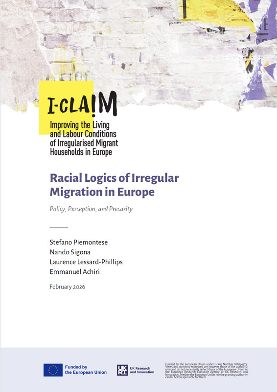 Cover Racial logics of irregular migration in Europe