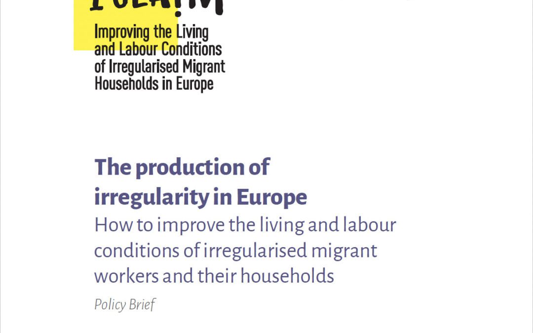 The production of irregularity in Europe