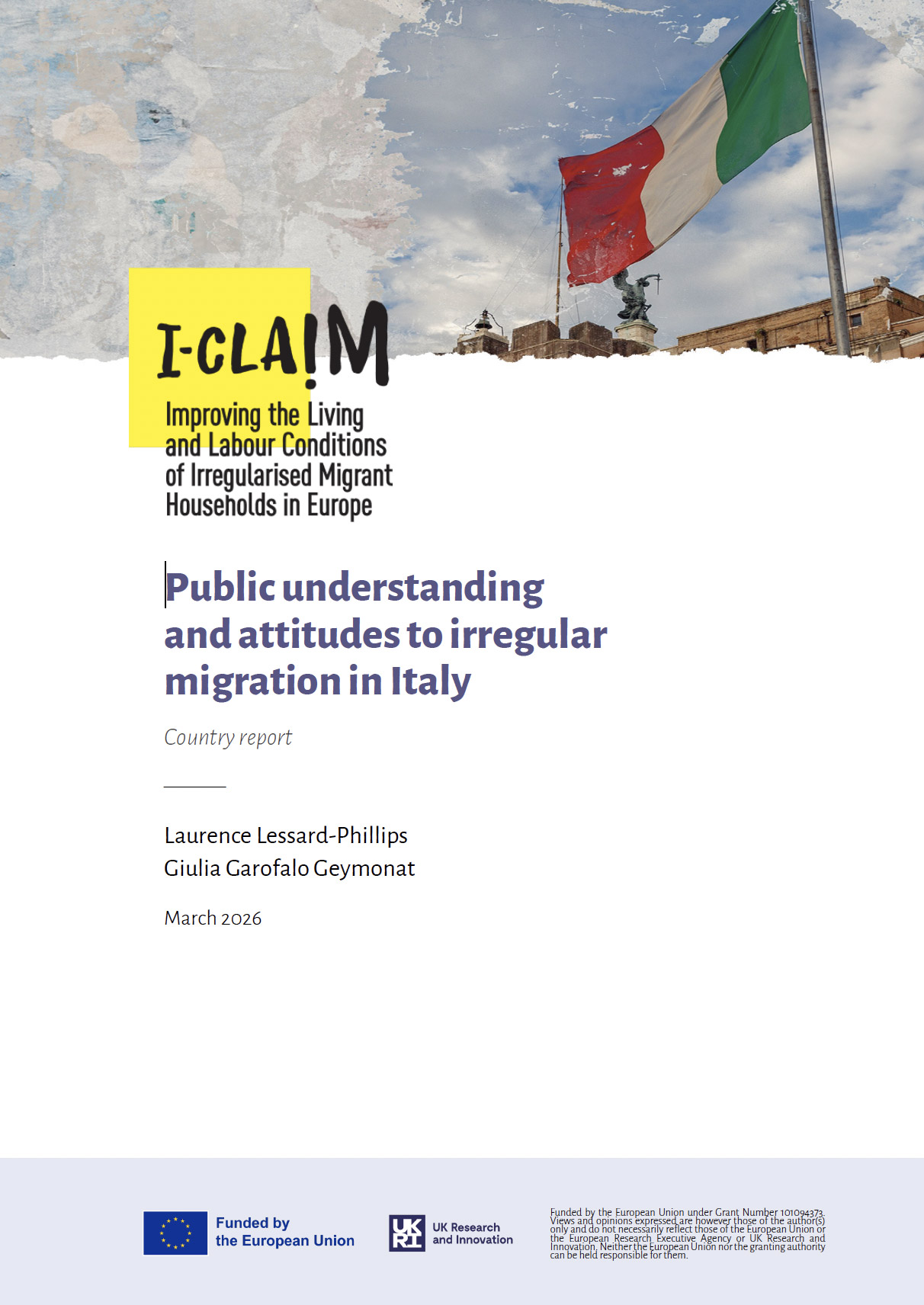 Iclaim publication