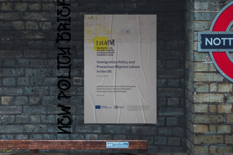 New I-CLAIM policy brief on the UK: Immigration Policy and Precarious Migrant Labour in the UK