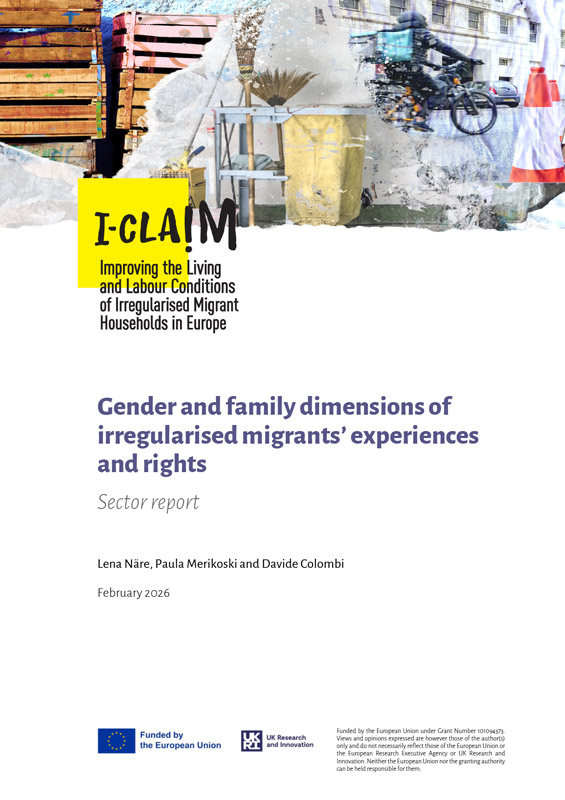 Cover Report Gender and family dimensions of irregularised migrants’ experiences and rights